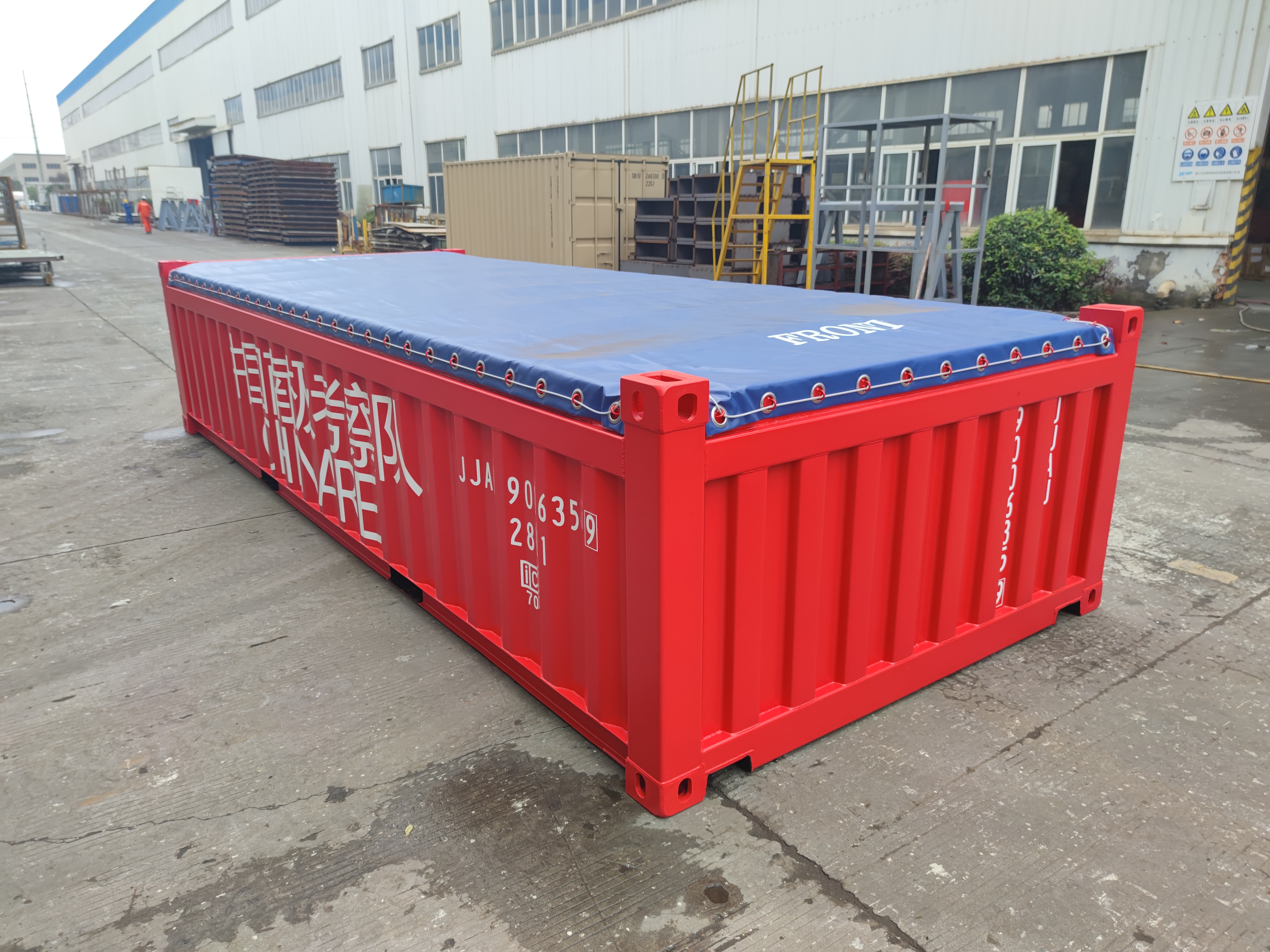 Soft open-top container